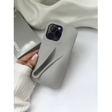 Чохол в оригінальній коробці на iPhone 14 pro max в сірому кольорі RHODE LIP CASE GREY COLOR